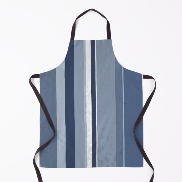 Item preview, Retro Blue and White Stripes designed and sold by ImagineThatNYC.