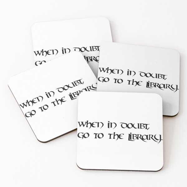 Item preview, When in doubt, go to Library designed and sold by Store Artilia.