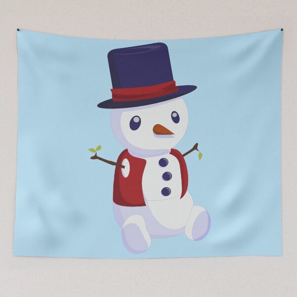 Item preview, Cute little snowman designed and sold by Albamarina.