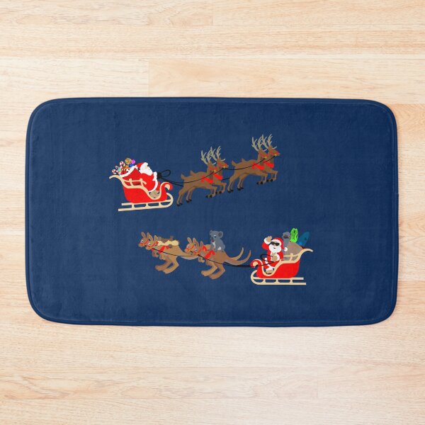 Item preview, Santa Taking a Break Down Under designed and sold by KirstyNadineArt.