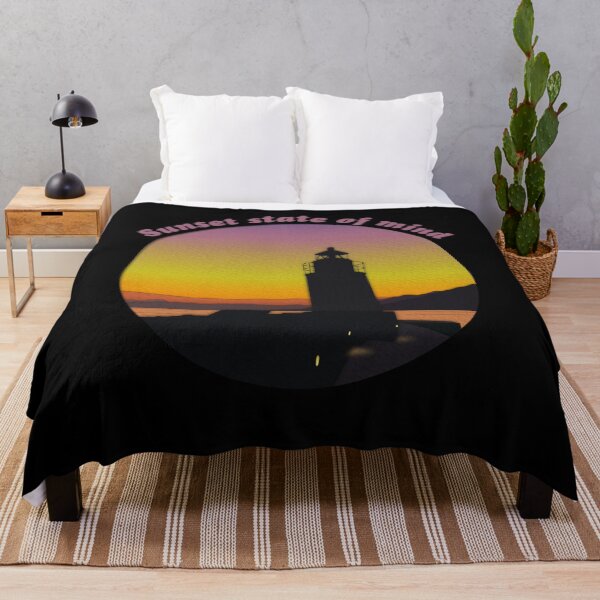 Item preview, Sunset state of mind - Lighthouse designed and sold by Rooks-Artworks.