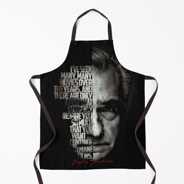 Item preview, Black and white Martin Scorsese Legendary Director quote. designed and sold by Enea Kelo.
