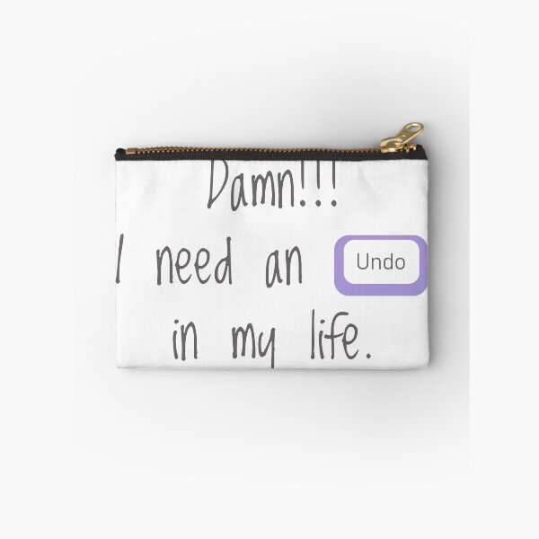 Item preview, I need the undo key in my life designed and sold by G-Music.