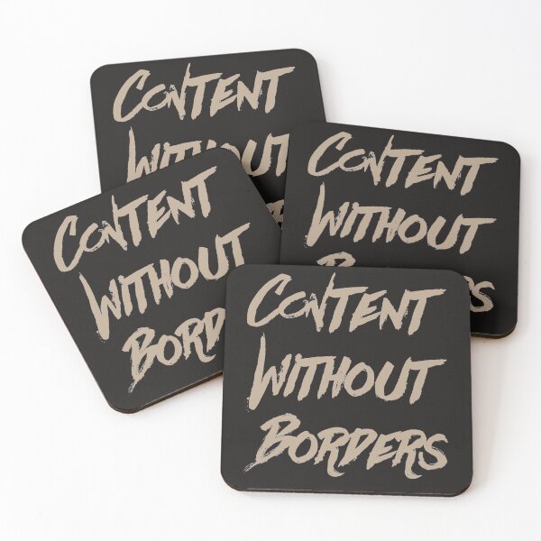 Item preview, Content without Borders designed and sold by otomworld.
