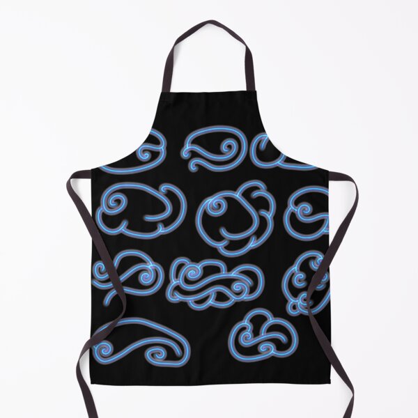 Item preview,  Neon blue clouds designed and sold by EarthlingHelena.