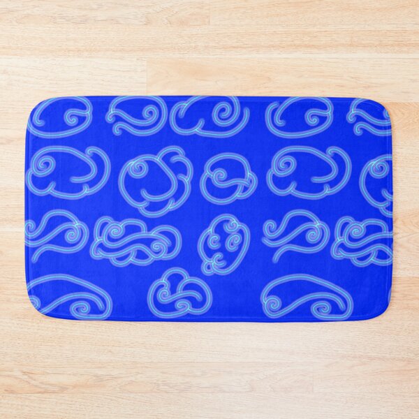 Item preview,  Neon blue clouds designed and sold by EarthlingHelena.