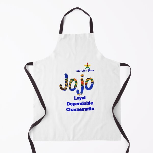 Item preview, Monday Born Ghanaian Male Name 'Jojo' in Blue designed and sold by WhoWeAre.