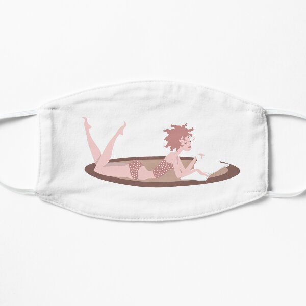 Girl n mag Flat Mask
