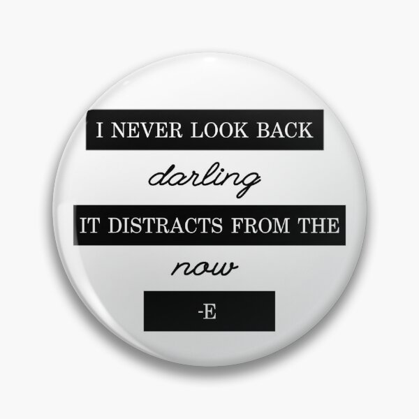 Item preview, I Never Look Back Darling - Edna Mode Quote designed and sold by Alexandra Renee.