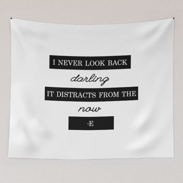 Item preview, I Never Look Back Darling - Edna Mode Quote designed and sold by Alexandra Renee.