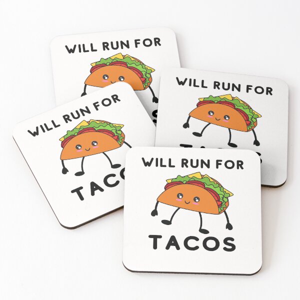Item preview, Will run for tacos designed and sold by Dear-Ashlin.