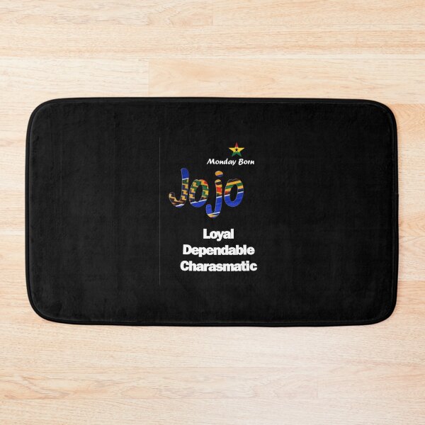 Item preview, Monday Born Ghanaian Male Name 'Jojo' in Blue designed and sold by WhoWeAre.