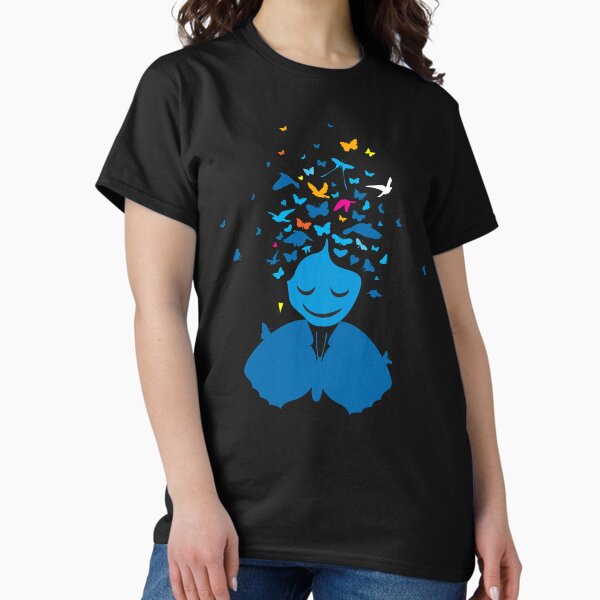 birds and butterflies Classic T-Shirt