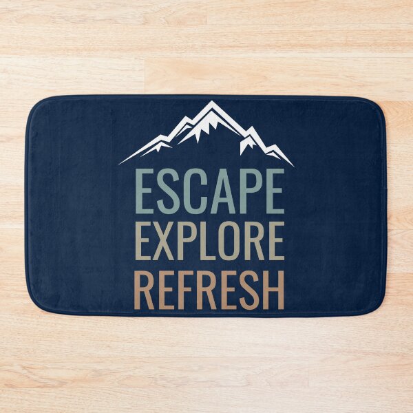 Item preview, Mountain graphic - Escape, Explore, Refresh designed and sold by JellyBeenzz.