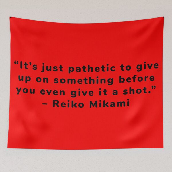 Item preview, Reiko Mikami - Quote designed and sold by Epicanimequotes.