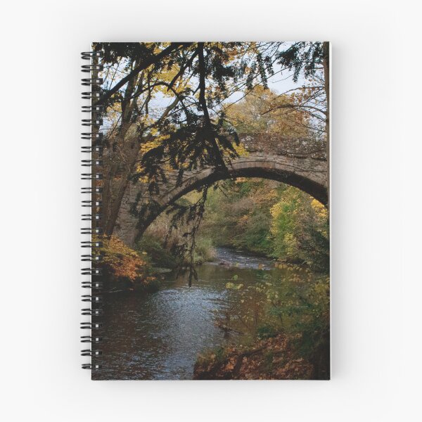 Aperçu de l'œuvre Pont d'automne créée et vendue par Louise  Corr.