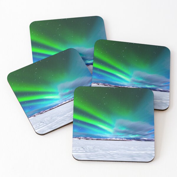Item preview, Intense display of Northern Lights Aurora borealis designed and sold by ImagoBorealis.