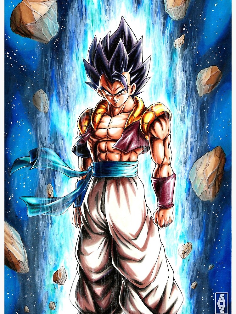 Gogeta ssj4 Greeting Card by Abyllion-art