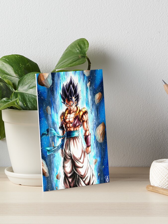 Gogeta Blue vs Broly Art Board Print for Sale by GrisArt