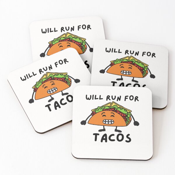 Item preview, Will run for tacos designed and sold by Dear-Ashlin.