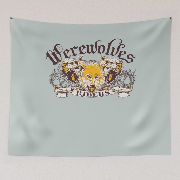Item preview, werewolves riders - Awesome wolf lover Gift designed and sold by Teenation9.