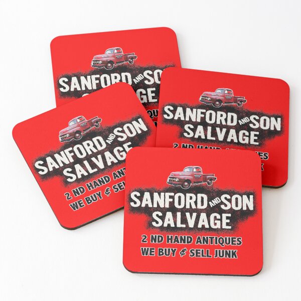 Item preview, Sanford and Son Salvage Door Panel Sign designed and sold by Alema Art.