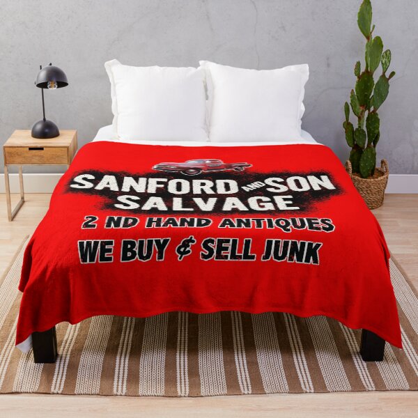 Item preview, Sanford and Son Salvage Door Panel Sign designed and sold by Alema Art.