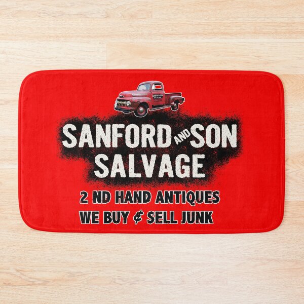 Item preview, Sanford and Son Salvage Door Panel Sign designed and sold by Alema Art.