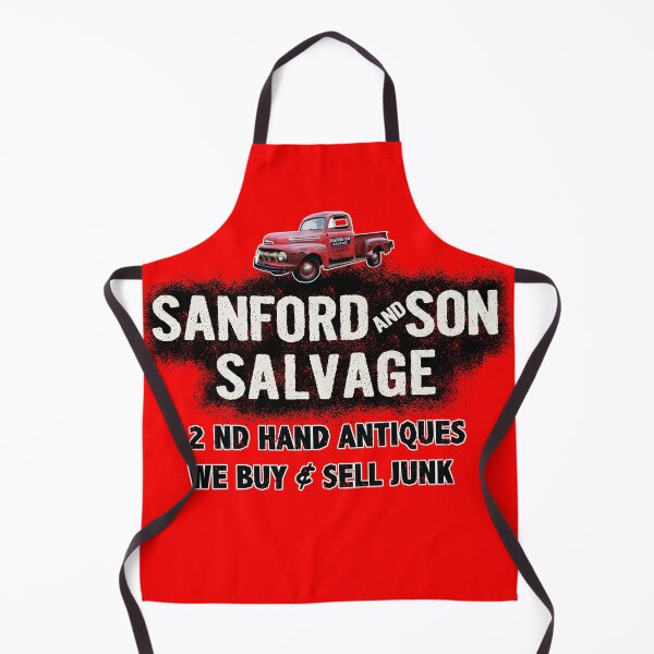 Item preview, Sanford and Son Salvage Door Panel Sign designed and sold by Alema Art.