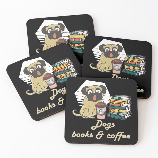 Item preview, Dogs books and coffee designed and sold by Graphix-Space.