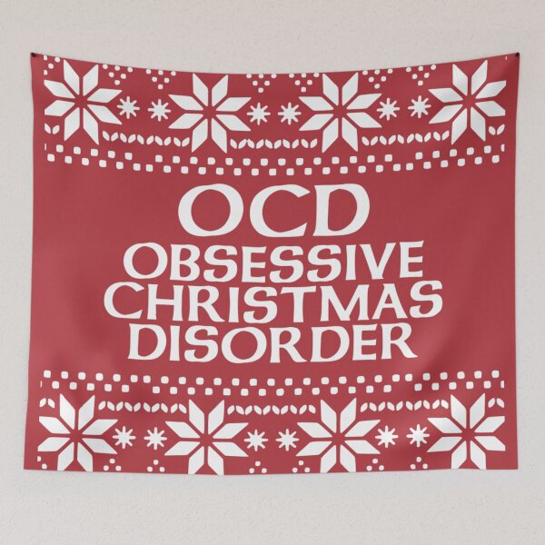 Item preview, OCD Obsessive Christmas Disorder designed and sold by CoolYule.