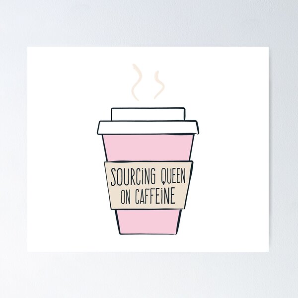 Item preview, Sourcing Queen On Caffeine Online Seller Merch designed and sold by wugnia.