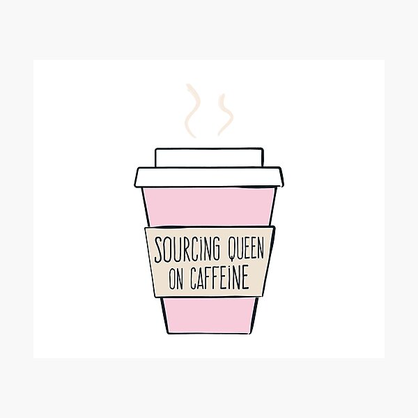 Item preview, Sourcing Queen On Caffeine Online Seller Merch designed and sold by wugnia.