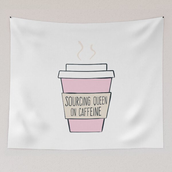 Item preview, Sourcing Queen On Caffeine Online Seller Merch designed and sold by wugnia.