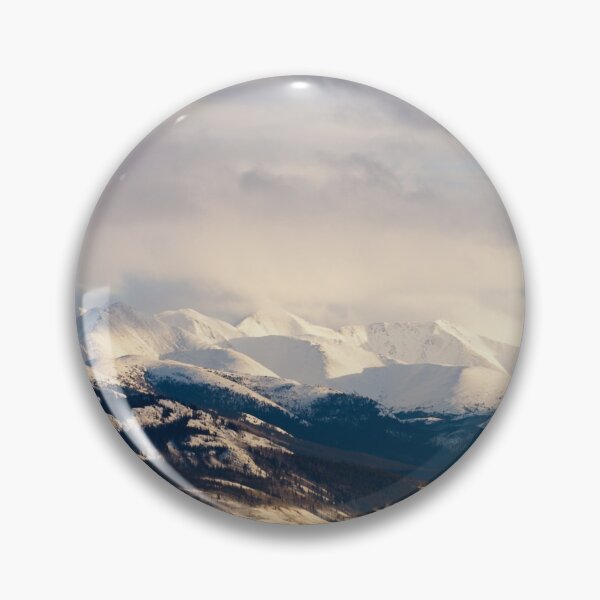 Item preview, Winter mountain range landscape of Yukon Territory, Canada designed and sold by ImagoBorealis.