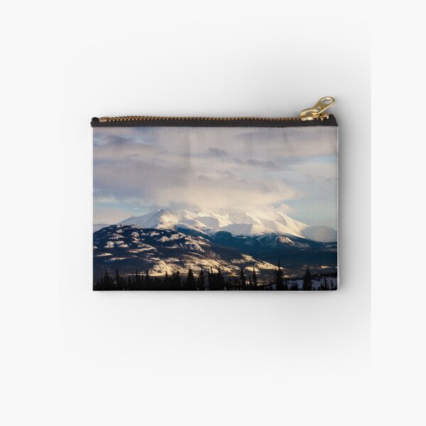 Item preview, Winter mountain range landscape of Yukon Territory, Canada designed and sold by ImagoBorealis.