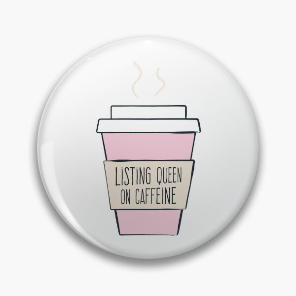 Item preview, Listing Queen On Caffeine Online Seller Merch designed and sold by wugnia.