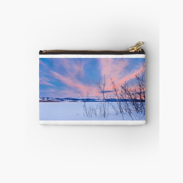 Item preview, Scenic winter at frozen Lake Laberge Yukon Canada designed and sold by ImagoBorealis.