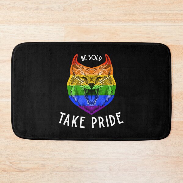 Item preview, Caracal Pride (Gay) Be Bold Take Pride designed and sold by IllustrateLaw.