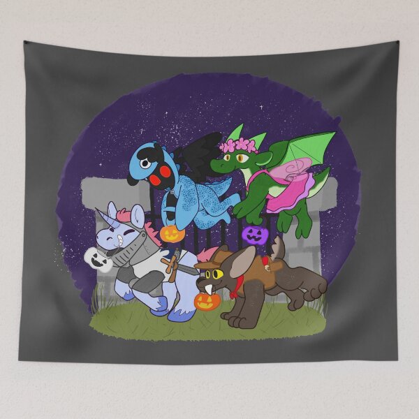 Item preview, Halloween Cryptids designed and sold by Riverdog Stu.