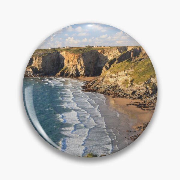 Item preview, Coast Path View (Trebarwith Strand) designed and sold by bitm2007.