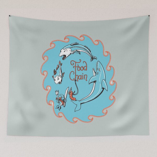 Item preview, Food Chain - Awesome ocean life lover Gift designed and sold by Teenation9.