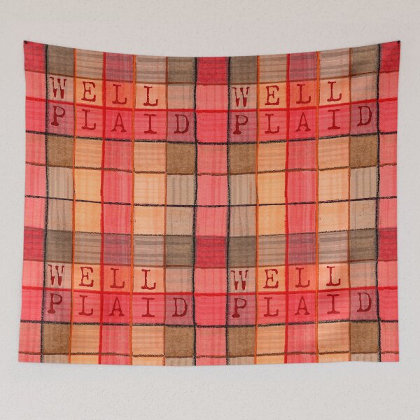 Item preview, Seasonal well plaid pattern designed and sold by BasicClear.