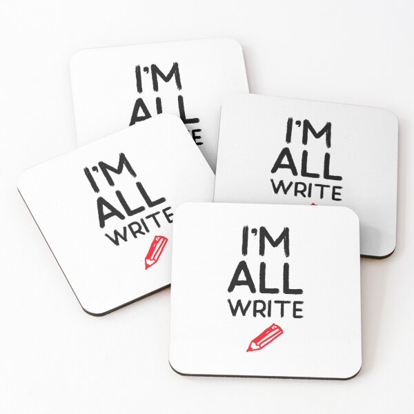 Item preview, Im all write funny Essential shirt and sticker design. designed and sold by Glike.