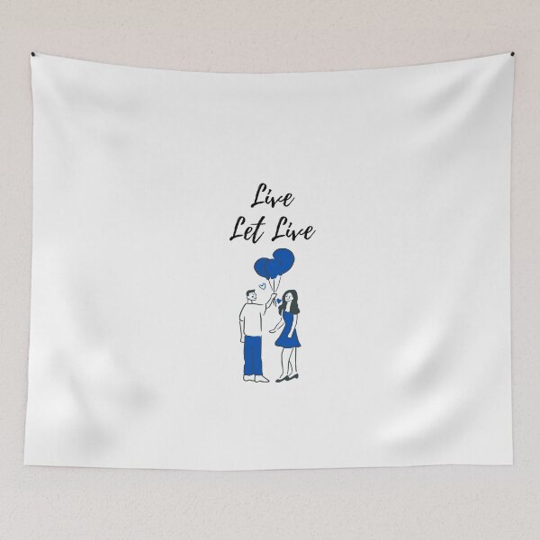 Item preview, Live Let Live designed and sold by ActRightToday.