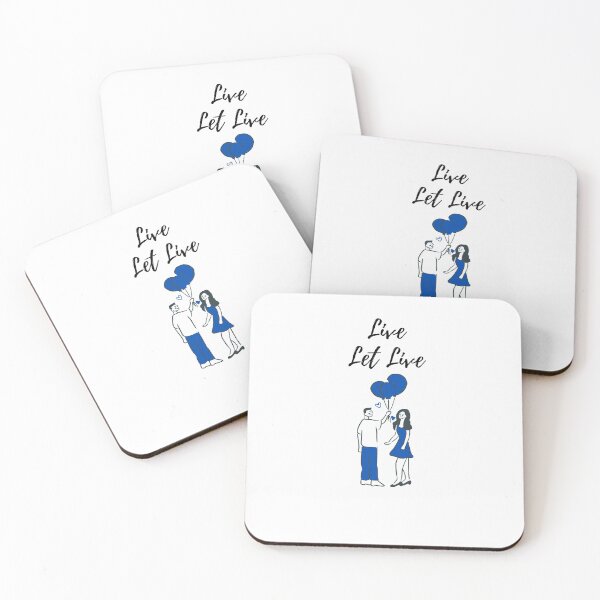 Item preview, Live Let Live designed and sold by ActRightToday.