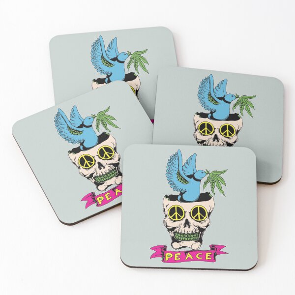 Item preview, Peace - Awesome cool skull lover Gift designed and sold by Teenation9.