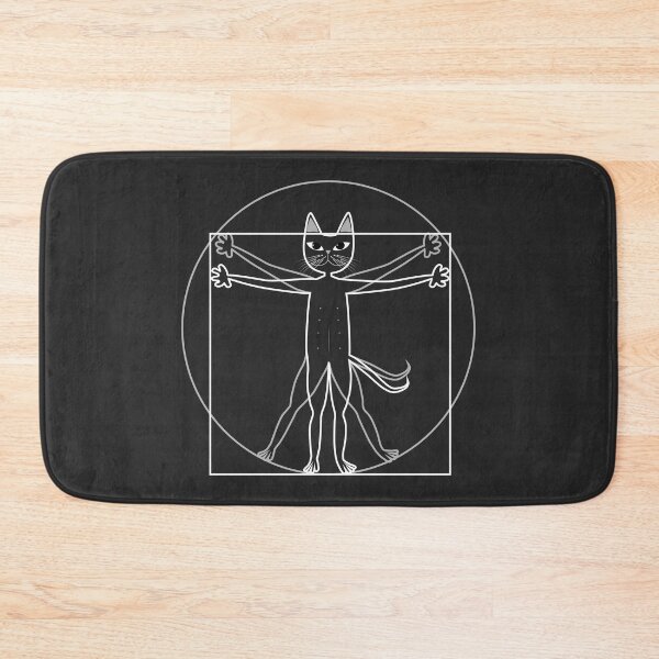 Item preview, Vitruvian cat designed and sold by uncutcreations.
