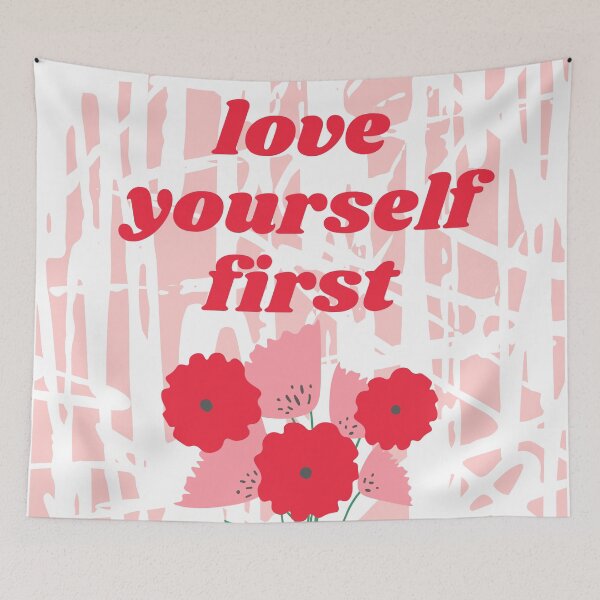 Item preview, love yourself first designed and sold by WanderAesthetic.