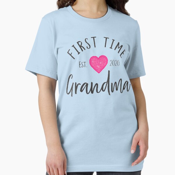 Womens First Time Grandma Est. 2019 I New Grandmom T-Shirt Womens First Time Grandma Est. 2019 I New Grandmom T-Shirt